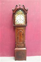 Lot 1547 - Mid-19th century eight day longcase Clocks &...