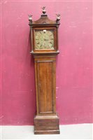 Lot 1549 - Early 18th century eight day longcase Clocks &...