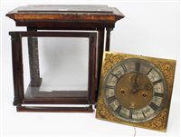 Lot 1557 - Early 18th century eight day longcase Clocks &...
