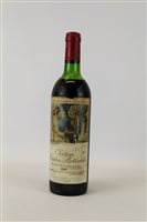 Lot 1559 - Wine - one bottle, Chateau Mouton Rothschild...