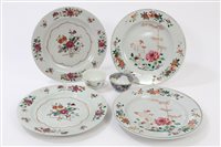 Lot 168 - Two pairs 18th century Chinese export famille...