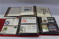 Lot 2602 - Stamps - G.B. and World selection in albums,...