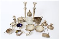 Lot 335 - Selection of miscellaneous silver - including...