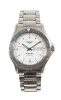 Lot 603 - Gentlemen's Longines Admiral 5 Star stainless...