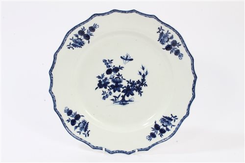 Lot 127 - Late 18th century French Tourney blue and...