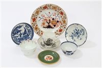 Lot 140 - Collection of six 18th century English teaware...