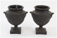 Lot 150 - Pair late 18th / early 19th century Wedgwood...