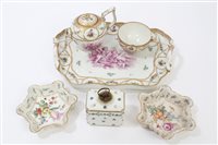 Lot 11 - Early 19th century French porcelain tea...