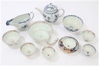 Lot 43 - Collection of 18th century Lowestoft porcelain...