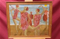 Lot 1060 - Arlie Panting (1914 - 1989), oil on canvas -...