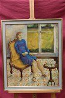 Lot 1061 - Arlie Panting (1914 - 1989), oil on canvas -...