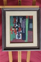 Lot 1151 - Lorna Tyre, mid-20th century oil on canvas -...