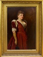 Lot 1089 - Sir John Everett Millais (1829 - 1896), oil on...