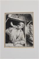 Lot 1100 - Adriaen van Ostade (1610 - 1685), etching -...