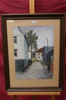 Lot 1103 - Adrien Holy (1898 - 1979), oil on paper -...