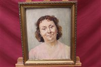 Lot 1107 - Mary Stewart Gibson, 20th century oil on board...