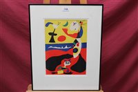 Lot 1109 - Joan Miro (1893 - 1983), lithograph - L'ete,...