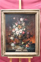 Lot 1083 - 20th century Continental School oil on canvas...