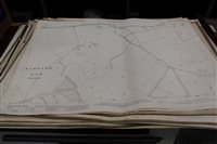 Lot 2607 - Early 20th century large Ordnance Survey maps,...