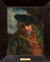 Lot 1119 - Attributed to Richard Dadd (1817 - 1886), oil...