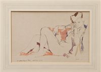 Lot 1131 - Albert Rutherstone (1881 - 1953), ink and...