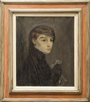 Lot 1134 - Polia Chentoff (1880 - 1933), oil on canvas...