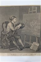 Lot 1181 - William Hogarth (1697 - 1794), etching and...