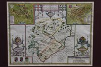 Lot 1015 - John Speede, hand-coloured engraved map of...