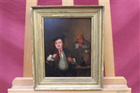 Lot 1017 - Early 19th century Dutch School oil on panel -...