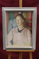 Lot 1021 - 20th century English School pastel portrait of...