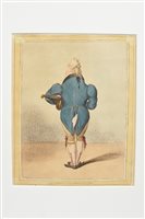 Lot 1171 - James Gillray (1756 - 1815), hand-coloured...