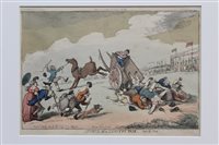 Lot 1176 - Thomas Rowlandson (1757 - 1827), hand-coloured...