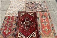 Lot 1453 - Group of five rugs - to include a Persian runner