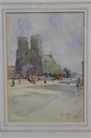 Lot 1034 - Rose Mead (1868 - 1946), watercolour - Notre...