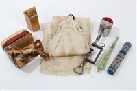 Lot 726 - Sundry sewing related items - including late...