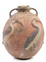 Lot 790 - Rare pre-Columbian Chimu pottery vessel of...