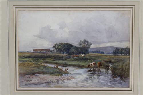 Lot 901 - James Kinnear (c. 1846 - 1917), watercolour -...