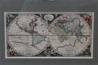 Lot 937 - 18th century hand-coloured engraved map -...