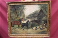 Lot 970 - Manner of J. F. Herring Jnr., 19th century oil...