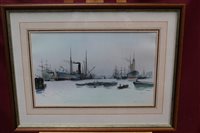 Lot 980 - Peter Knox (b. 1942), watercolours - Cobles,...