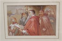 Lot 984 - Charles Cattermole (1832 - 1900), watercolour...