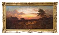 Lot 986 - Follower of John Linnell (1792 - 1882), oil on...