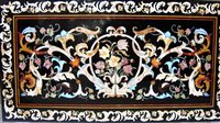 Lot 1434 - Good 17th century-style pietra dura marble...