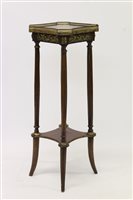 Lot 1379 - Early 20th century French mahogany and gilt...