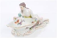 Lot 165 - 19th century Vienna porcelain table ornament...