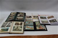 Lot 2582 - Postcards in six albums - including G.B....