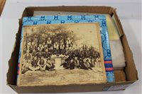 Lot 2585 - Mixed ephemera in two boxes - including...