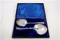 Lot 330 - Pair impressive late 19th century silver...