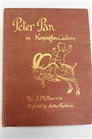 Lot 2409 - Book - Peter Pan in Kensington Gardens by J. M....