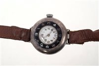 Lot 625 - First World War period Rolex silver cased...